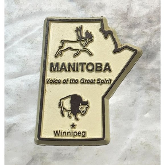 Manitoba Canada Refrigerator Magnet Winnepeg Buffalo Voice of Great Spirit - Picture 6 of 6